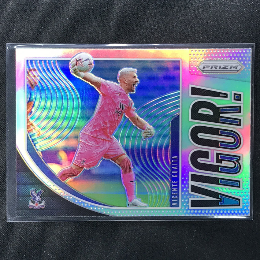 2020-21 Prizm Epl Vincente Guaita Vigor Silver Prizm No 9