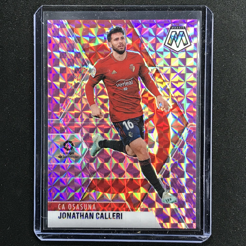 2020-21 Mosaic Laliga Jonathan Calleri Base Purple 13/49