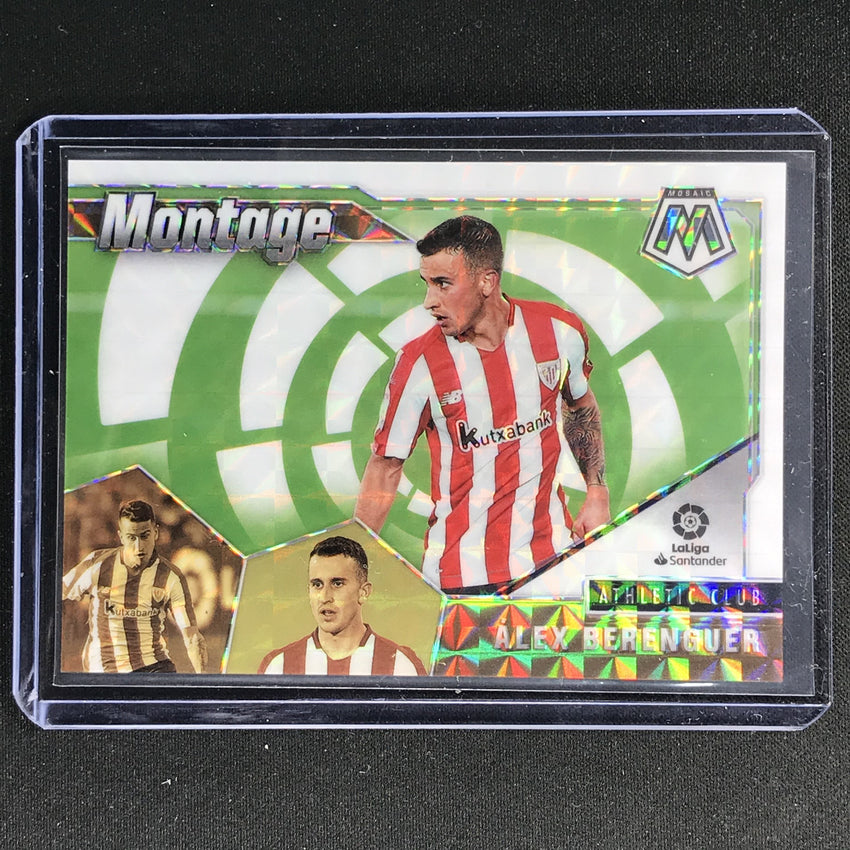 2020-21 Mosaic Laliga Alex Berenguer Montage White Prizm 16/25