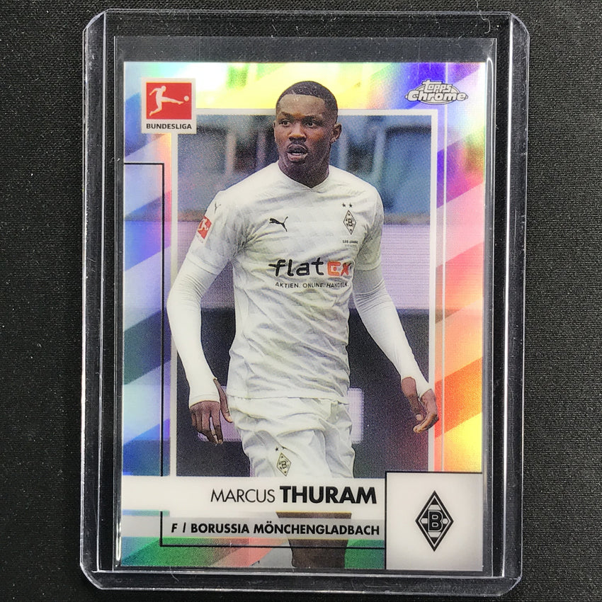 2020-21 Topps Chrome Bundesliga Marcus Thuram Refractor No 75