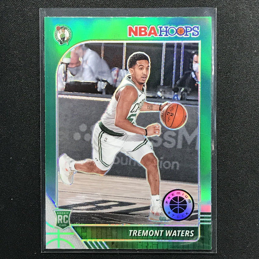 2019-20 Hoops Premium TREMONT WATERS Rookie Green Prizm #237