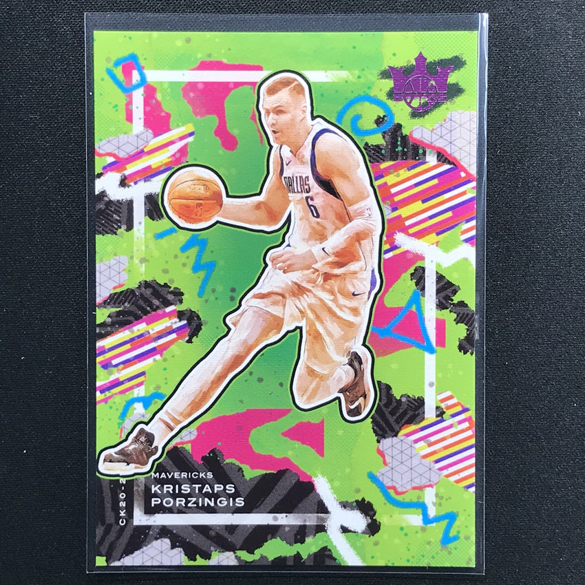 2020-21 Court Kings Kristaps Porzingis Base Pink 42/99