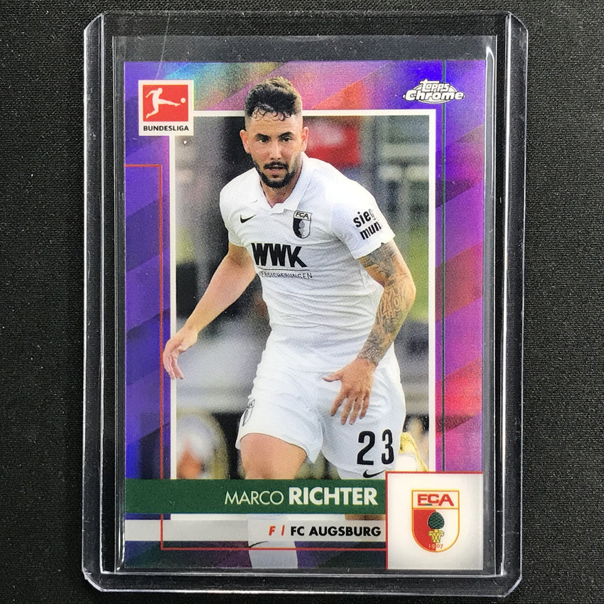 2020-21 Topps Chrome Bundesliga Marco Richter Purple Refractor 223/299