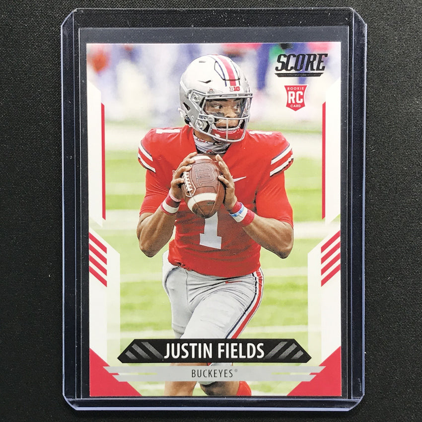 2021 Score Justin Fields Rookie Base No 302