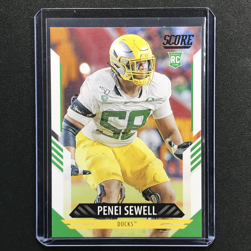 2021 Score Penei Sewell Rookie Base No 339