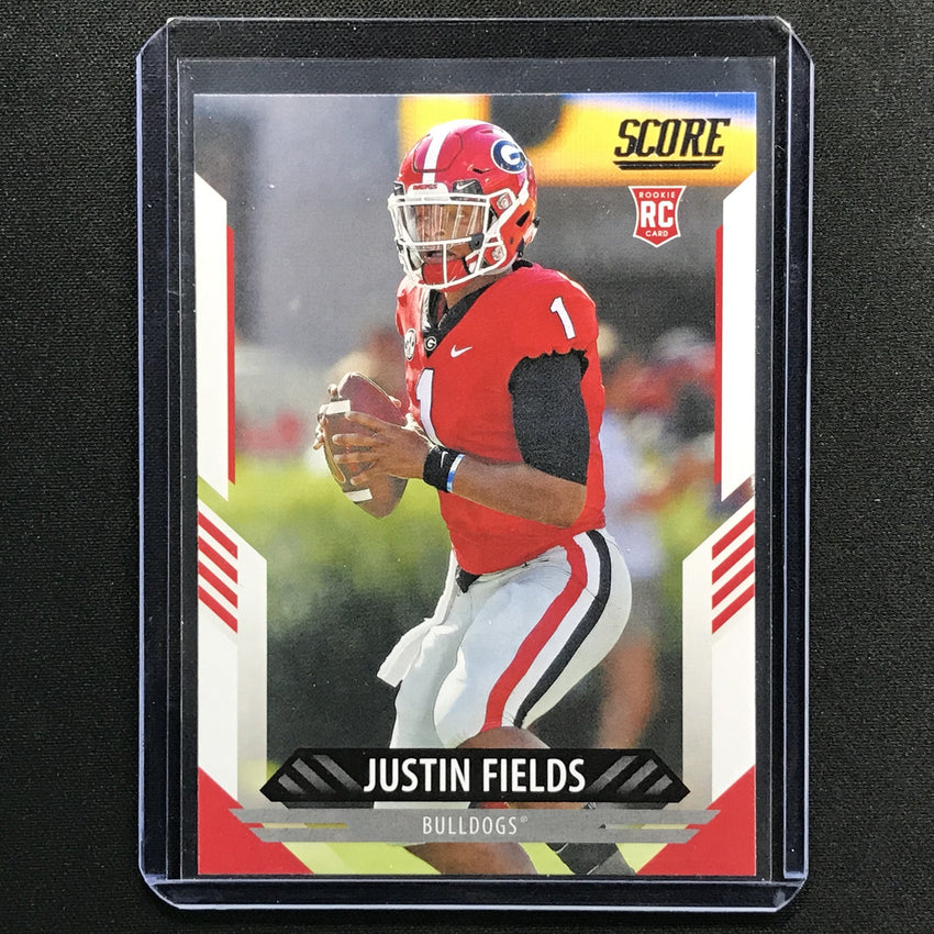 2021 Score Justin Fields Rookie Base No 360
