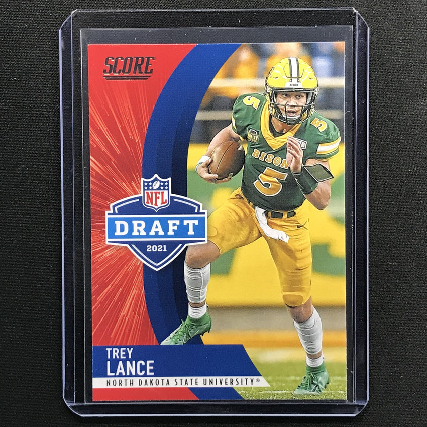 2021 Score Trey Lance Nfl Draft Rookie No 4
