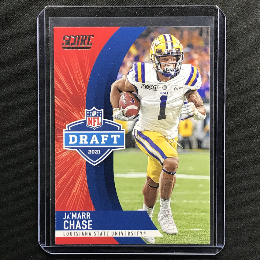 2021 Score Jamarr Chase Nfl Draft Rookie No 7