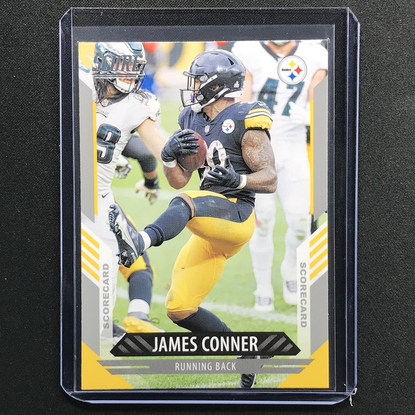 2021 Score James Conner Base Scorecard Silver No 113