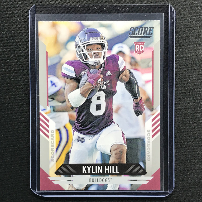 2021 Score Kylin Hill Rookie Scorecard Silver No 318