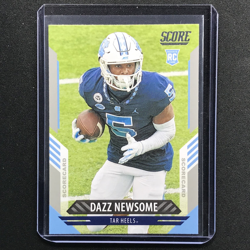 2021 Score Dazz Newsome Rookie Scorecard Silver No 370
