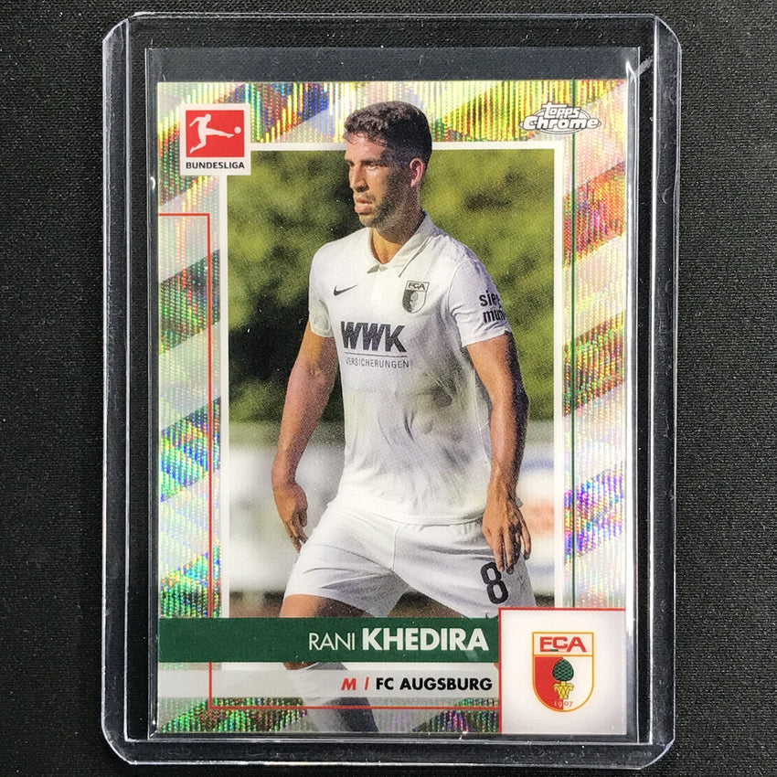 2020-21 Topps Chrome Bundesliga Rani Khedira X-fractor 217/250