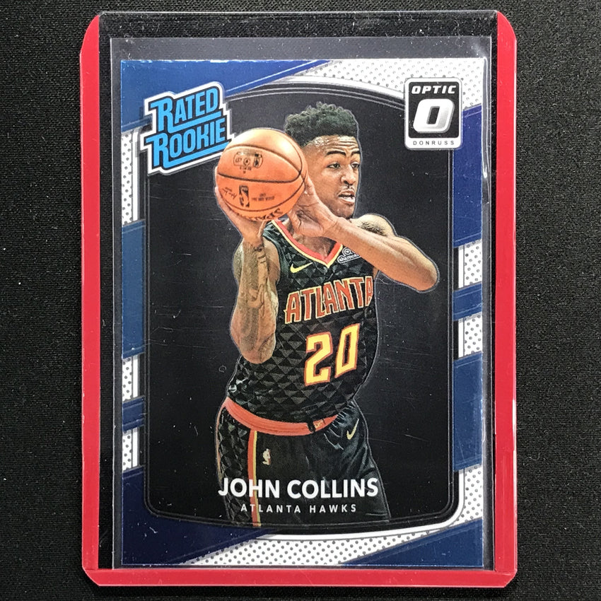 2017-18 Donruss Optic JOHN COLLINS Rated Rookie Base #182