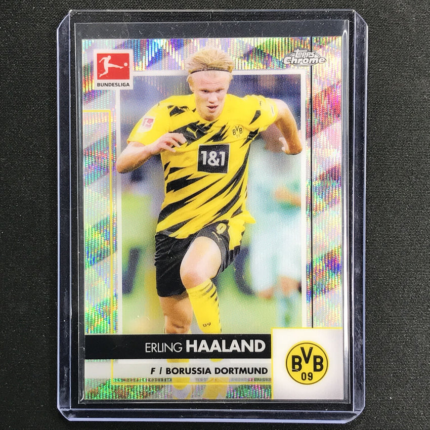 2020-21 Topps Chrome Bundesliga Erling Haaland X-fractor 29/250