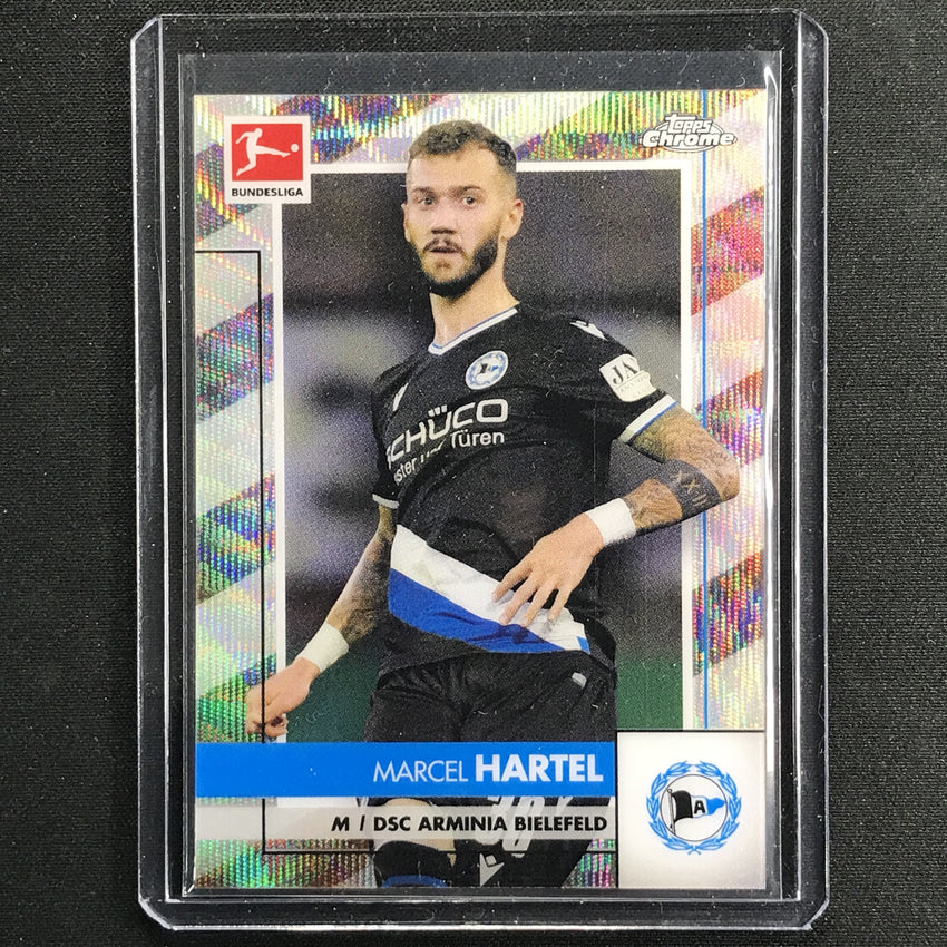 2020-21 Topps Chrome Bundesliga Marcel Hartel X-fractor 149/250