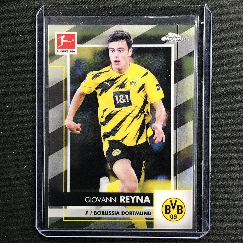 2020-21 Topps Chrome Bundesliga Giovanni Reyna Base No 33