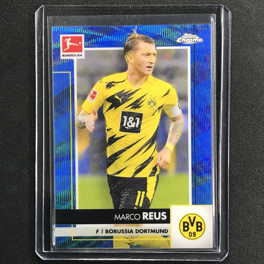 2020-21 Topps Chrome Bundesliga Marco Reus Blue Wave Refractor 126/150