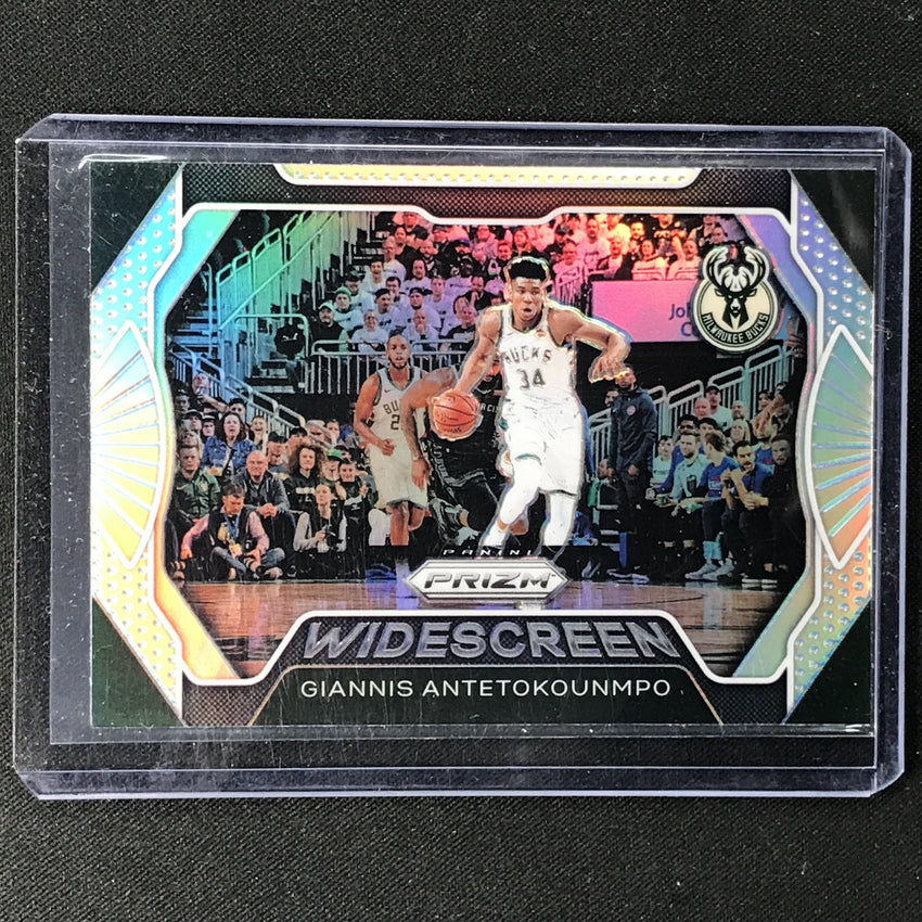 2019-20 Prizm Giannis Antetokounmpo Widescreen Silver No 4
