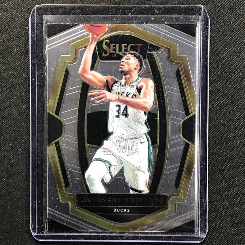 2018-19 Select Giannis Antetokounmpo Premier Level Base No 120