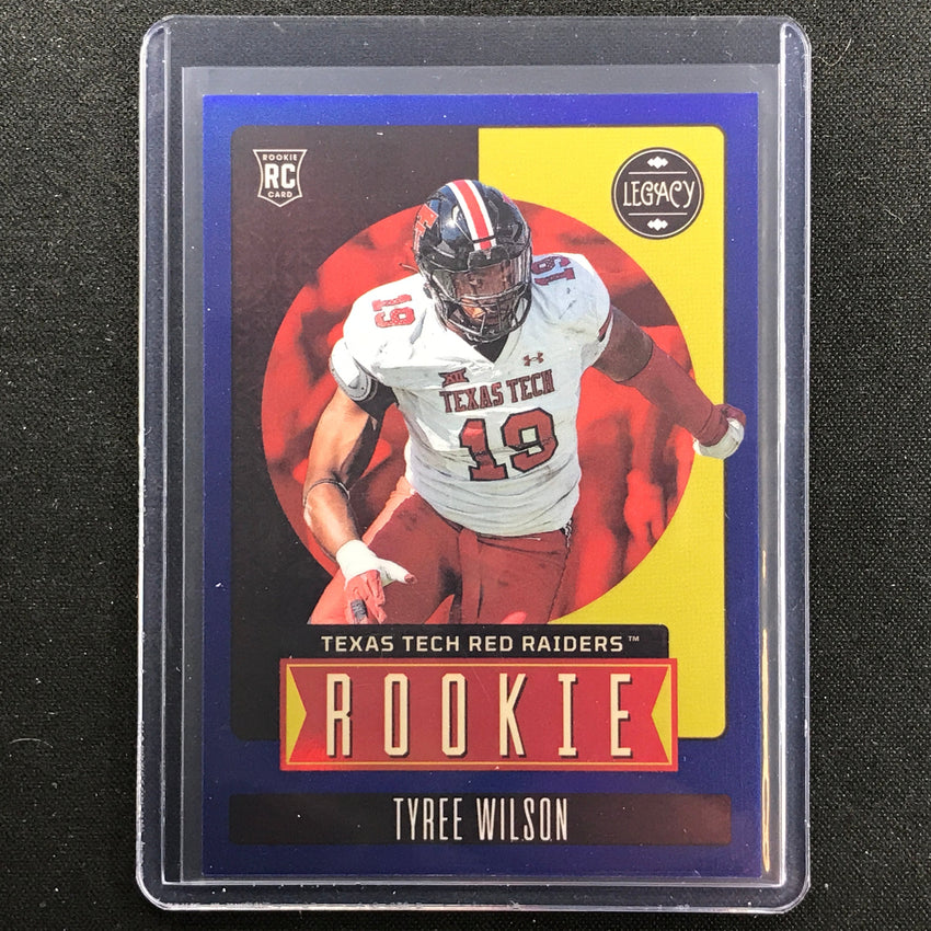 2023 Legacy Tyree Wilson Rookie Premium Edition Sapphire 13/35