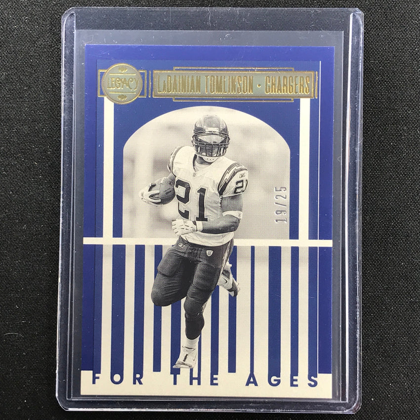 2023 Legacy Ladainian Tomlinson For The Ages Indigo 19/25