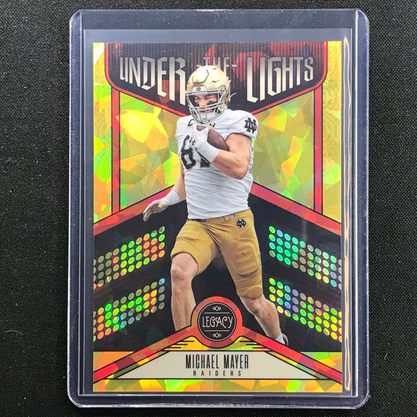 2023 Legacy Michael Mayer Under The Lights Rookie Yellow Diamond 23/25