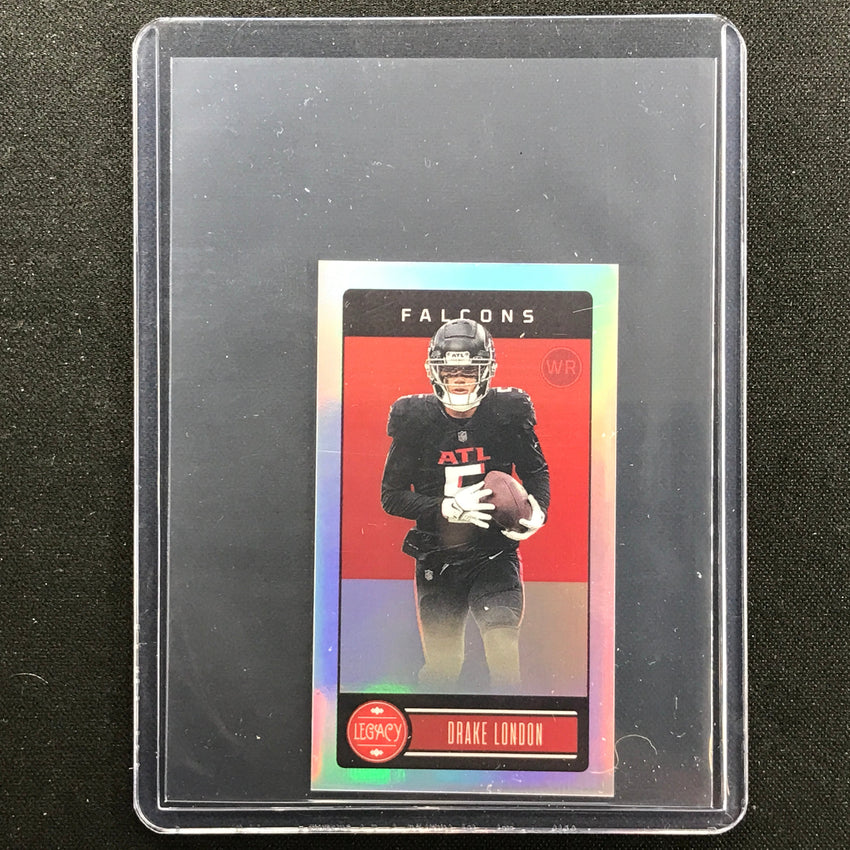 2023 Legacy DRAKE LONDON Base Premium Mini Silver Prizm #9