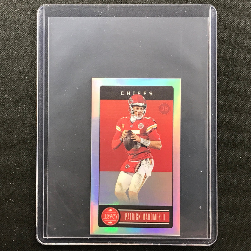 2023 Legacy Patrick Mahomes Ii Base Premium Mini Silver Prizm No 46