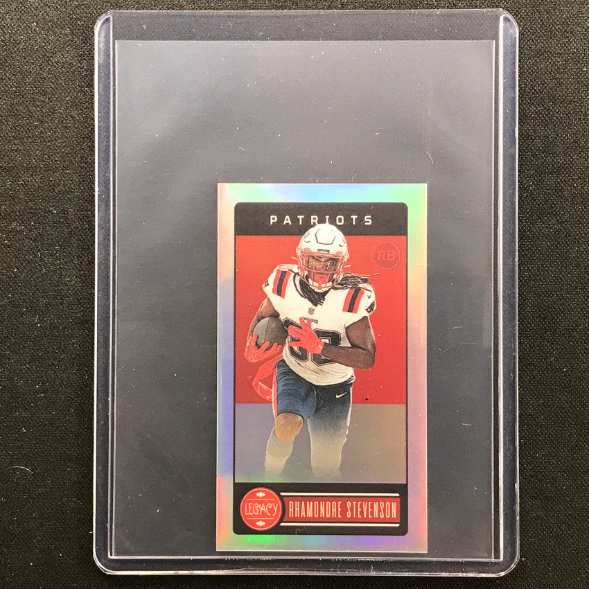 2023 Legacy Rhamondre Stevenson Base Premium Mini Silver Prizm No 68