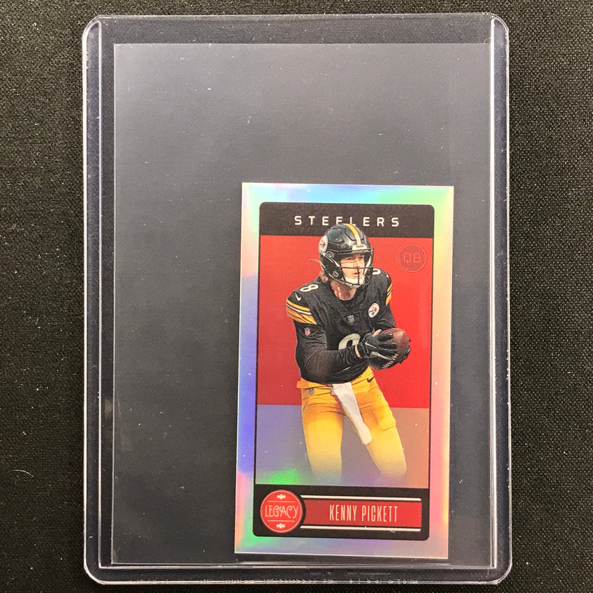 2023 Legacy Kenny Pickett Base Premium Mini Silver Prizm No 82