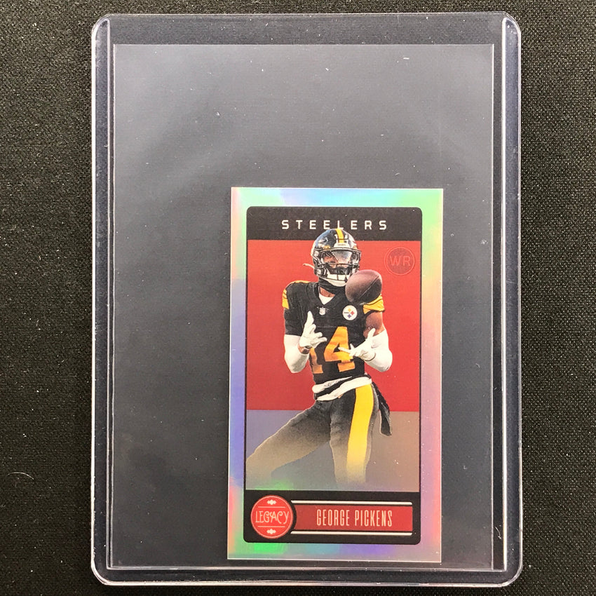 2023 Legacy George Pickens Base Premium Mini Silver Prizm No 83