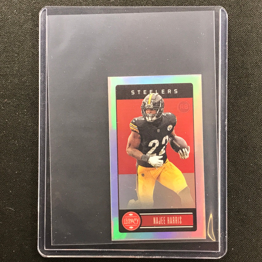 2023 Legacy Najee Harris Base Premium Mini Silver Prizm No 84