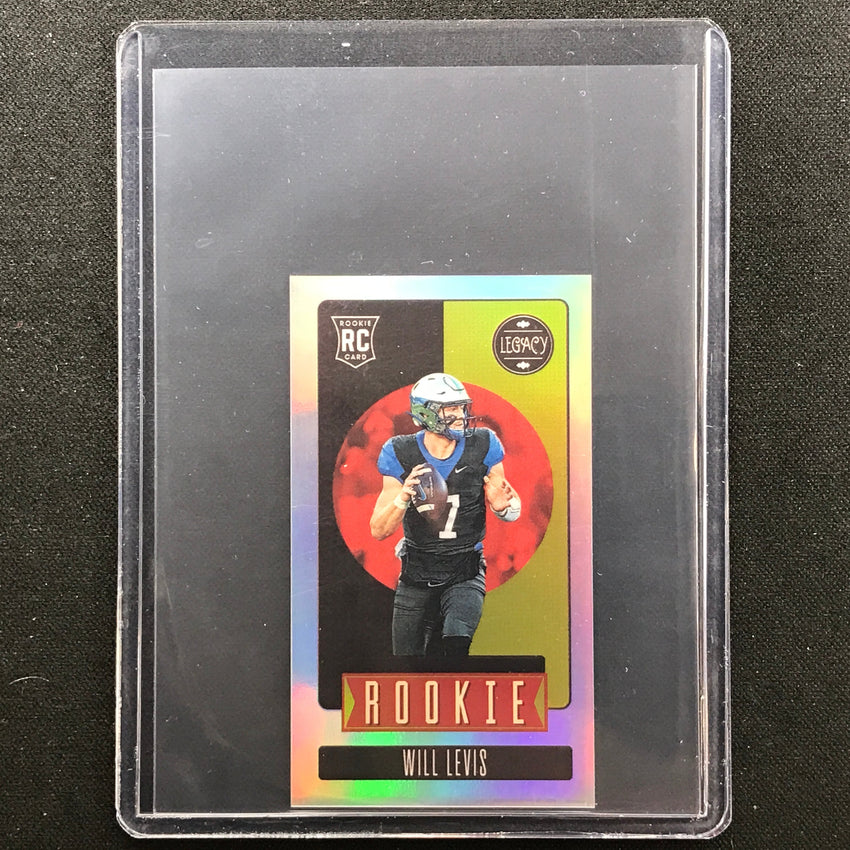 2023 Legacy Will Levis Rookie Premium Mini Silver Prizm No 153