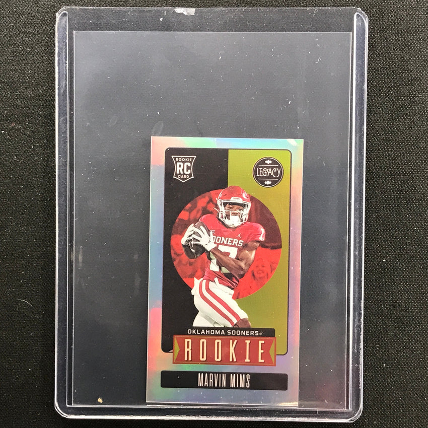 2023 Legacy MARVIN MIMS Rookie Premium Mini Silver Prizm #172
