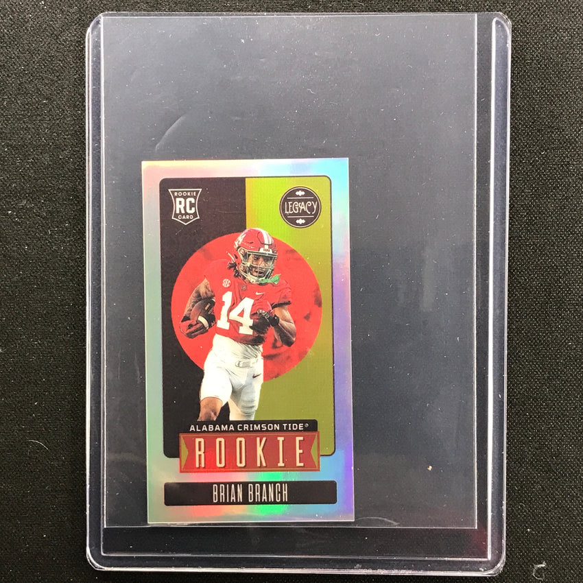2023 Legacy BRIAN BRANCH Rookie Premium Mini Silver Prizm #187