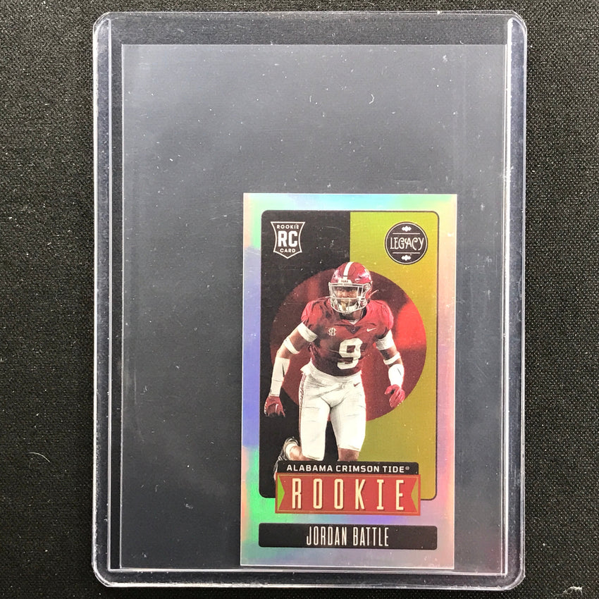2023 Legacy JORDAN BATTLE Rookie Premium Mini Silver Prizm #189