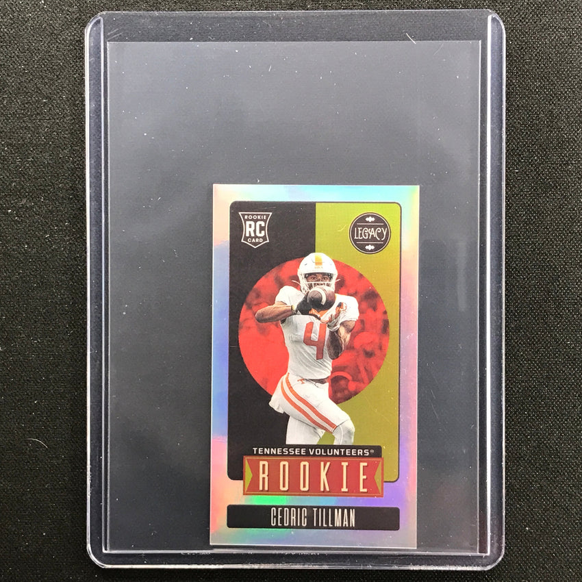2023 Legacy CEDRIC TILLMAN Rookie Premium Mini Silver Prizm #193