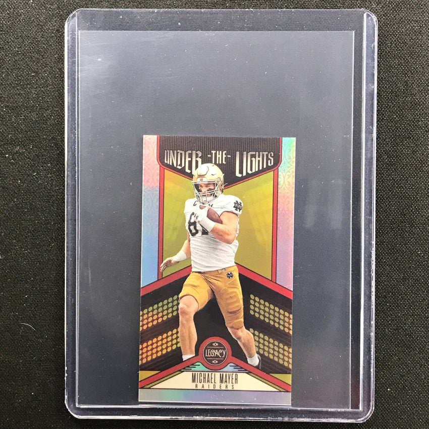 2023 Legacy MICHAEL MAYER Under the Lights Mini Rookie Silver Prizm #15
