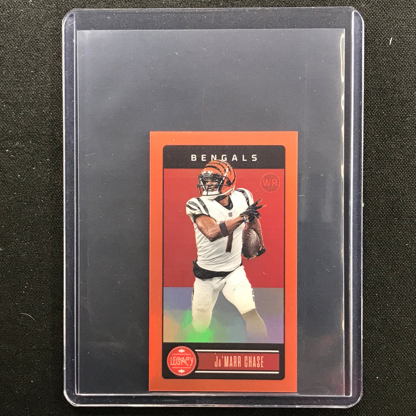 2023 Legacy Jamarr Chase Base Premium Mini Orange 71/125