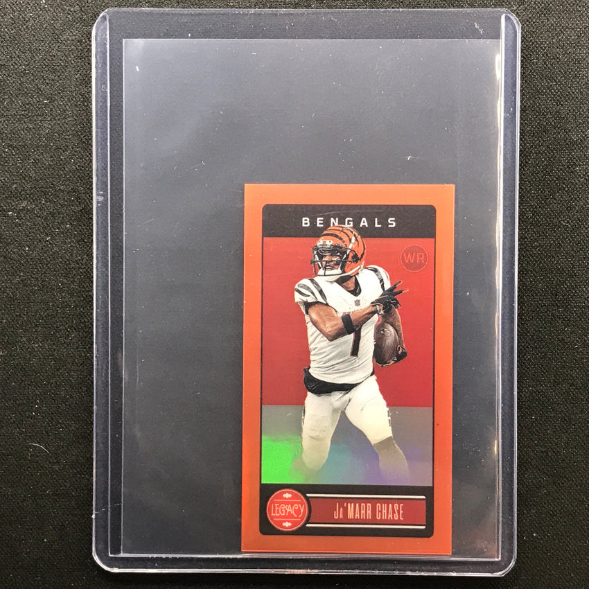 2023 Legacy Jamarr Chase Base Premium Mini Orange 79/125