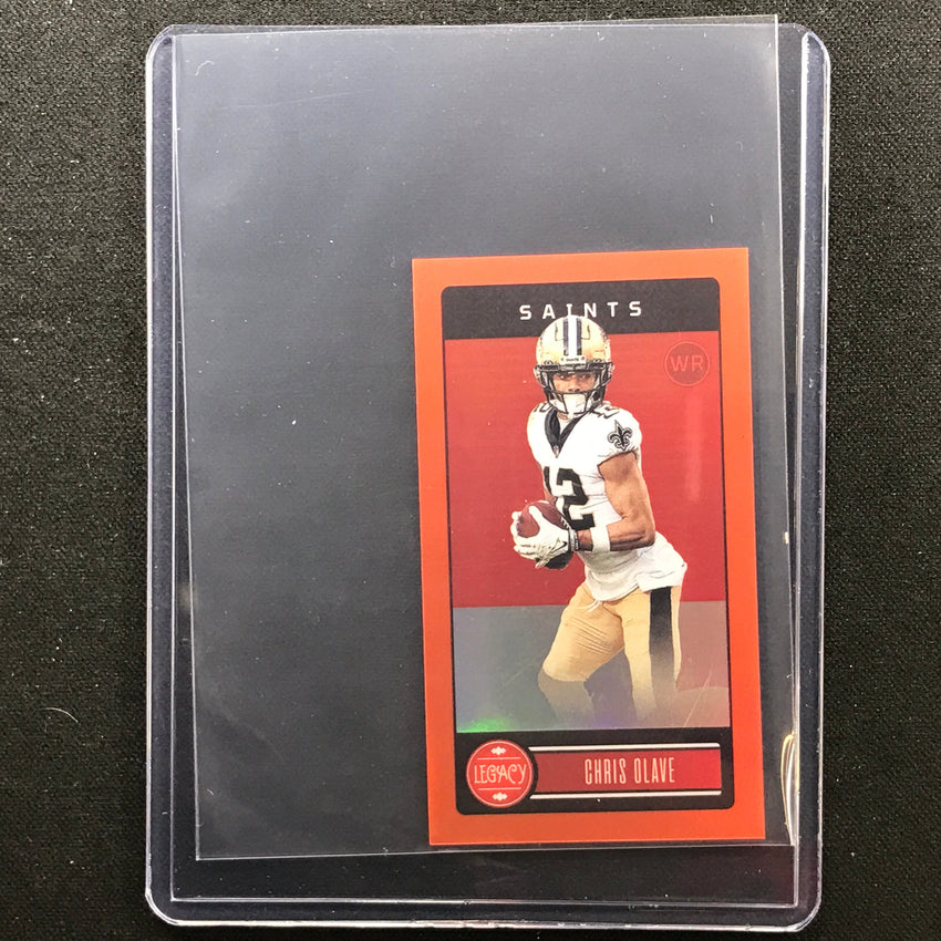 2023 Legacy Chris Olave Base Premium Mini Orange 50/125