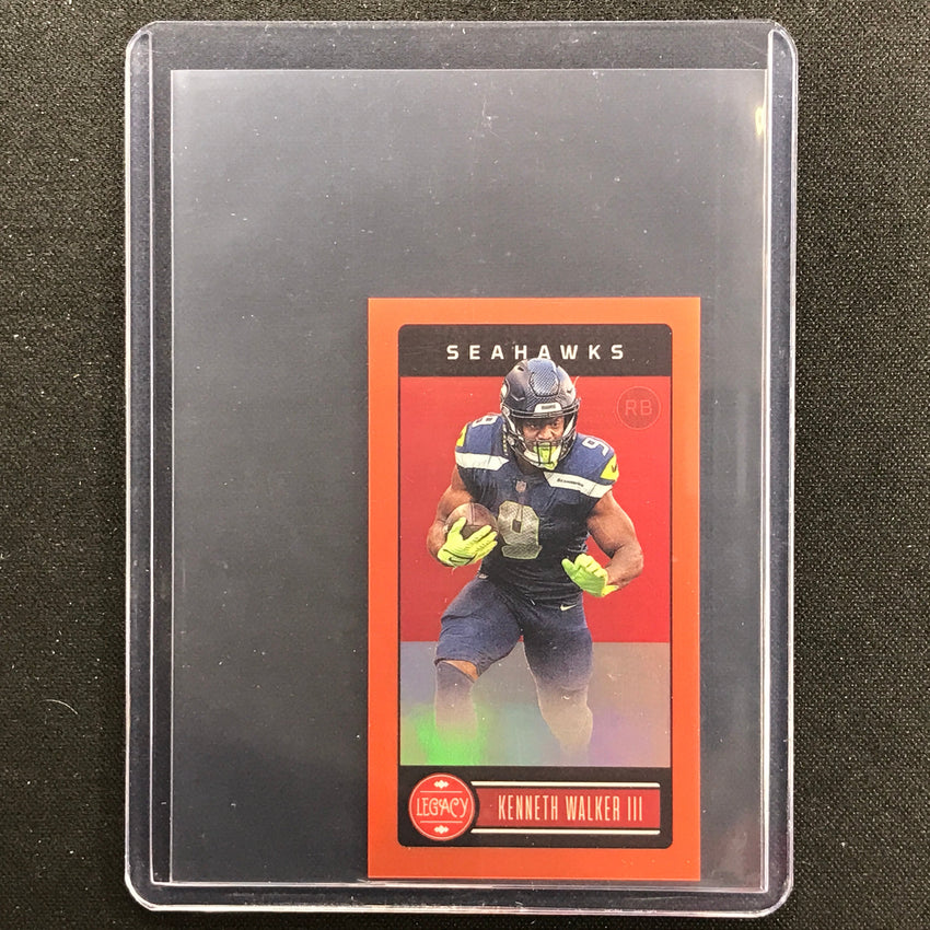 2023 Legacy Kenneth Walker Iii Base Premium Mini Orange 91/125