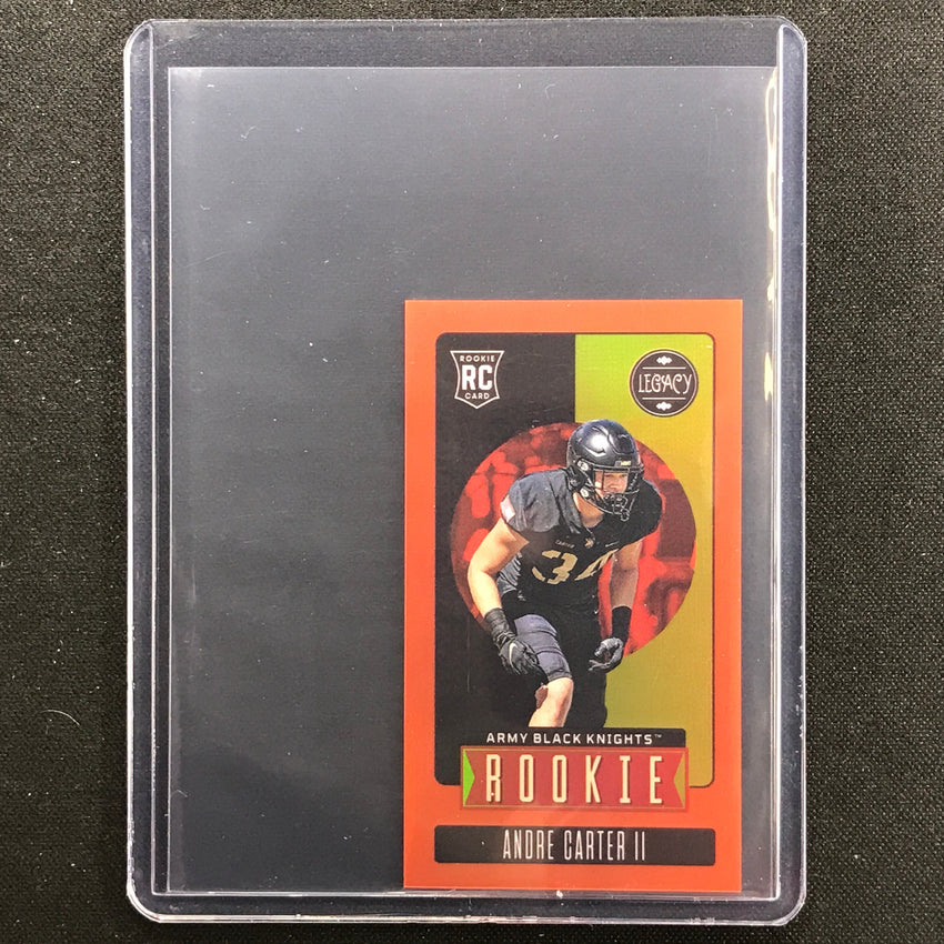 2023 Legacy Andre Carter Ii Rookie Premium Mini Orange 103/125