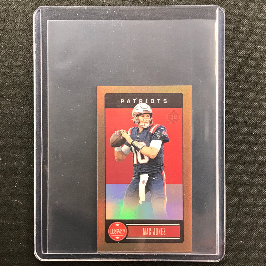 2023 Legacy Mac Jones Base Premium Mini Bronze 58/75