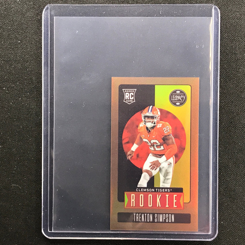 2023 Legacy Trenton Simpson Rookie Premium Mini Bronze 13/75