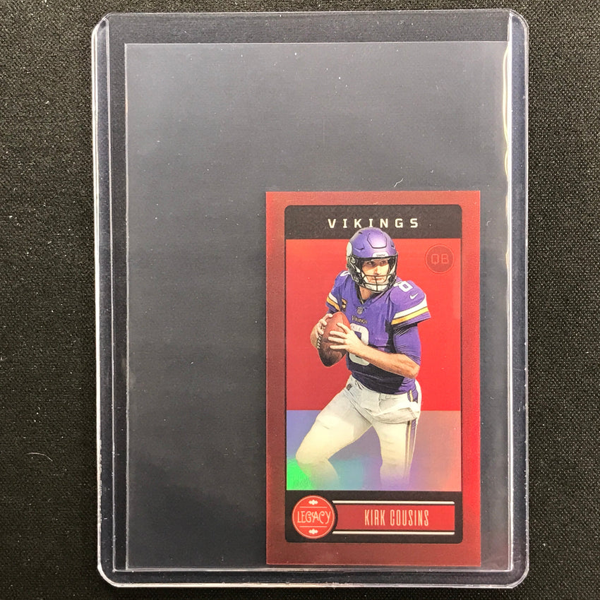 2023 Legacy Kirk Cousins Base Premium Mini Ruby 48/50