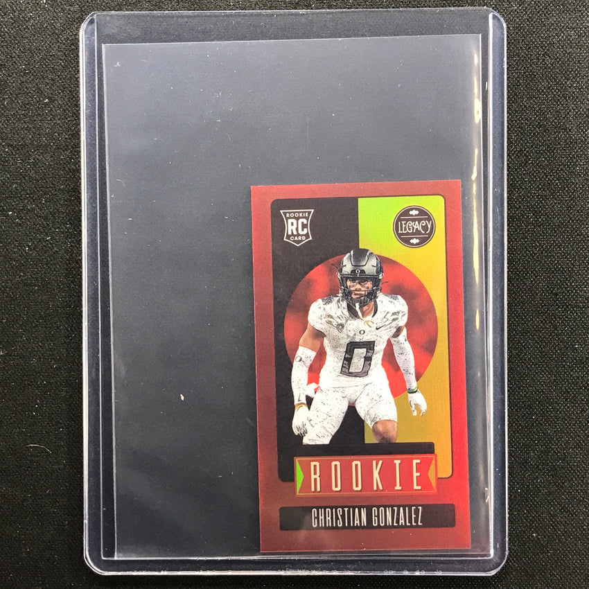 2023 Legacy Christian Gonzalez Rookie Premium Mini Ruby 45/50