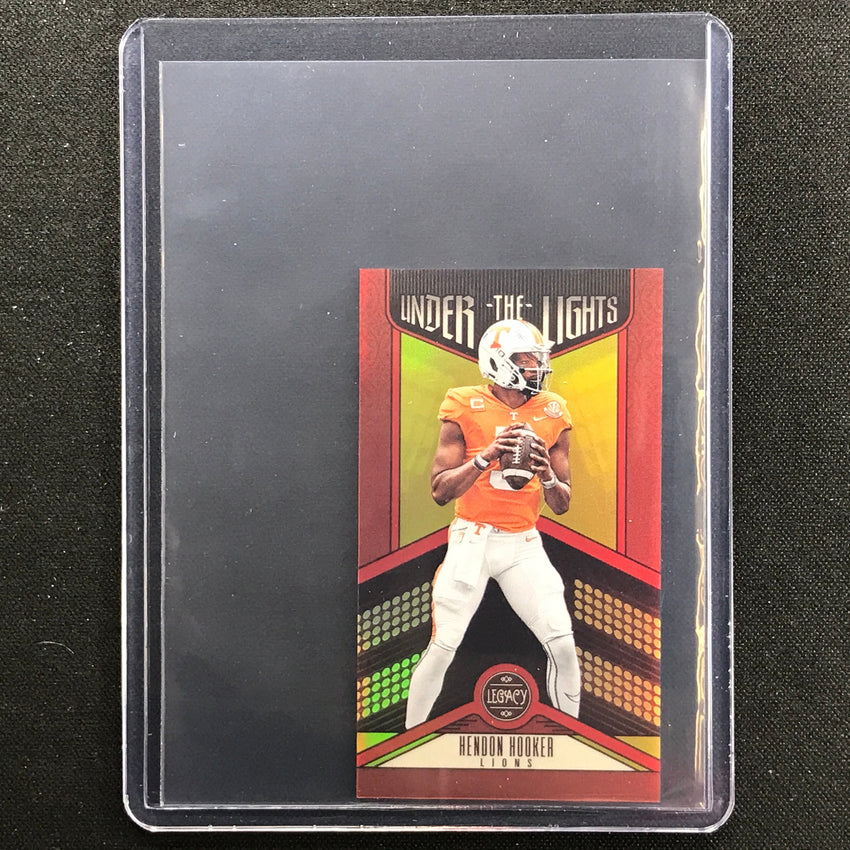 2023 Legacy Hendon Hooker Under The Lights Rookie Mini Ruby 1/50
