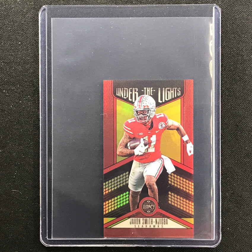 2023 Legacy Jaxon Smith-njigba Under The Lights Rookie Mini Ruby 5/50