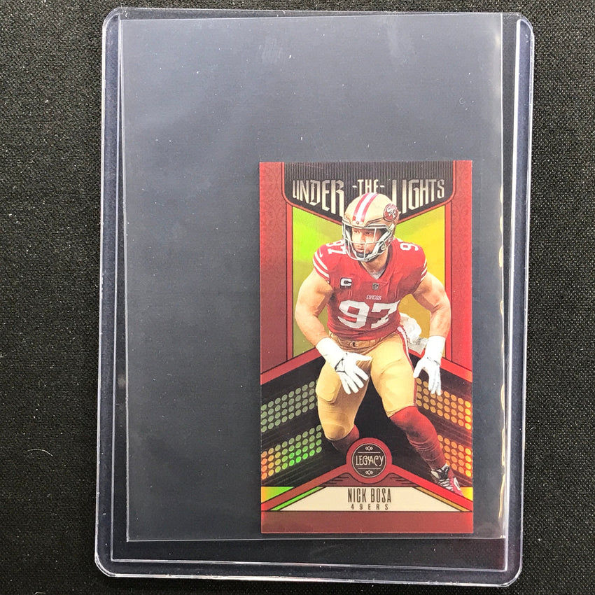 2023 Legacy Nick Bosa Under The Lights Mini Ruby 36/50